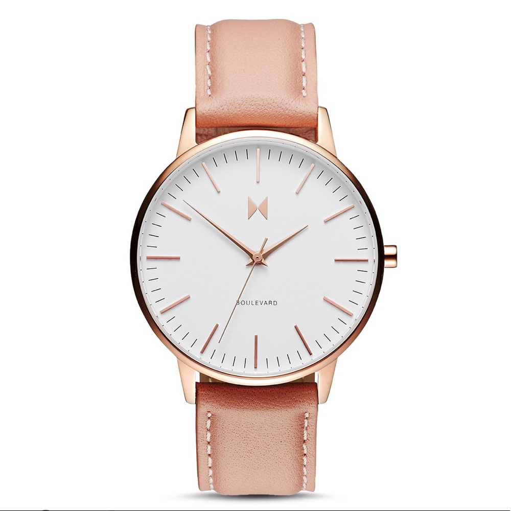 Boulevard MVMT Watch - Rose Gold